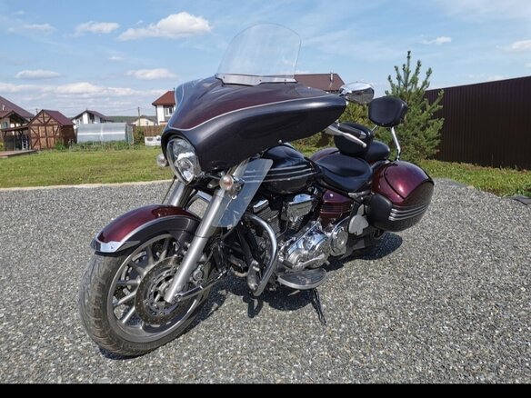 2008 Yamaha XV 1900, красный, 900000 рублей - вид 14