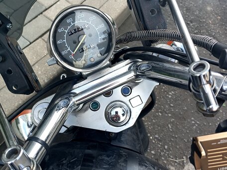 1994 Honda Steed 600, чёрный, 240000 рублей, вид 3