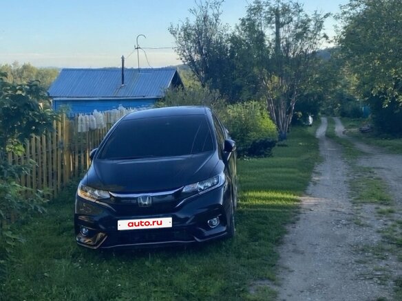 2018 Honda Fit III Рестайлинг, синий, 1100000 рублей - вид 1
