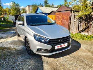 2019 Lada (ВАЗ) Vesta SW I, серебристый, 920000 рублей, вид 1
