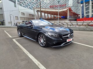 2016 Mercedes-Benz S-Класс AMG 63 AMG III (W222, C217), чёрный, 14400000 рублей, вид 1