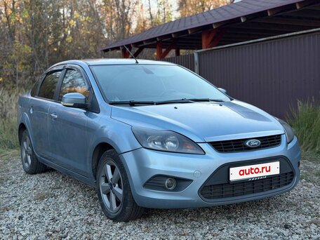 2008 Ford Focus II Рестайлинг, серый, 470000 рублей, вид 3