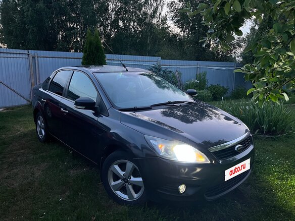 2009 Ford Focus II Рестайлинг, чёрный, 430000 рублей