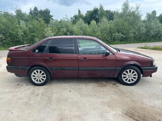 1991 Volkswagen Passat B3, красный, 200000 рублей, вид 2