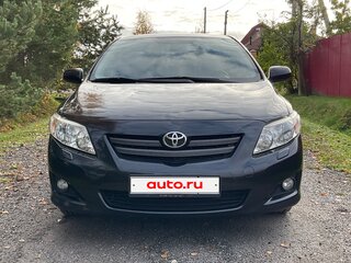 2008 Toyota Corolla X (E140, E150), чёрный, 725000 рублей, вид 2
