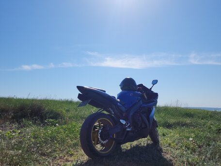 2004 Yamaha YZF-R1, синий, 580000 рублей, вид 5