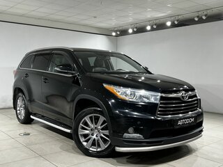 2014 Toyota Highlander III (XU50), чёрный, 2477000 рублей, вид 3
