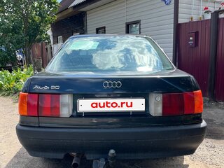 1990 Audi 80 IV (B3), чёрный, 250000 рублей, вид 4