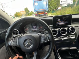 2017 Mercedes-Benz C-Класс 180 9G-TRONIC IV (W205), синий, 1750000 рублей, вид 3