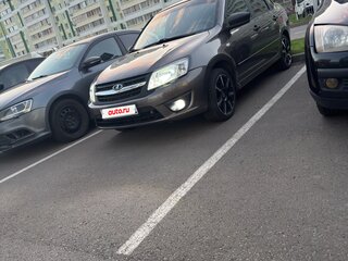 2017 Lada (ВАЗ) Granta I, коричневый, 480000 рублей, вид 2