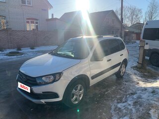 2023 Lada (ВАЗ) Granta Cross Euro-2 I Рестайлинг, белый, 750000 рублей, вид 2