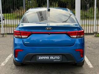 2019 Kia Rio IV, синий, 1379000 рублей, вид 5