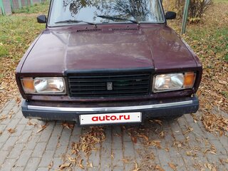 2006 Lada (ВАЗ) 2107, пурпурный, 130000 рублей, вид 1