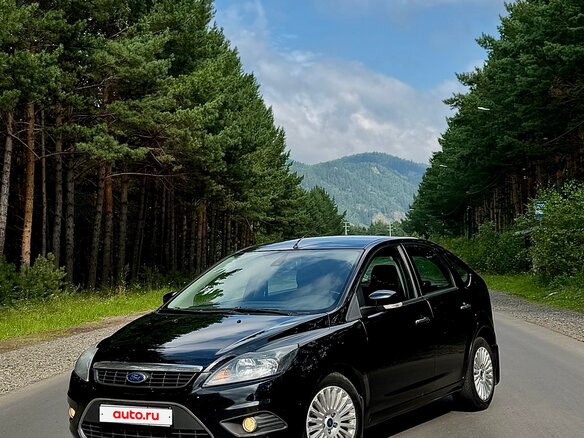 2010 Ford Focus II Рестайлинг, чёрный, 673000 рублей - вид 1