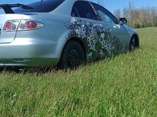 2004 Mazda 6 I (GG), серебристый, 333000 рублей, вид 5