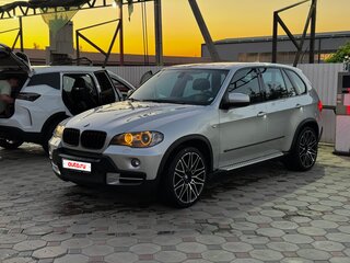 2008 BMW X5 4.8i II (E70), серебристый, 1850000 рублей, вид 1