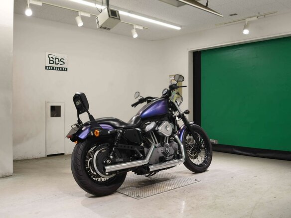 2009 Harley-Davidson Sportster 1200, фиолетовый, 747000 рублей - вид 4
