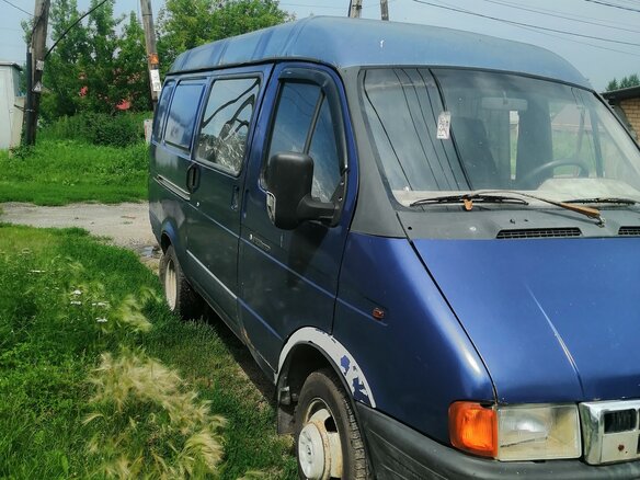 1999 ГАЗ ГАЗель (2705) Комби, синий, 150000 рублей - вид 2