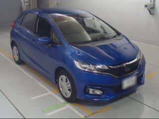 2019 Honda Fit III Рестайлинг, синий, 1130000 рублей, вид 2