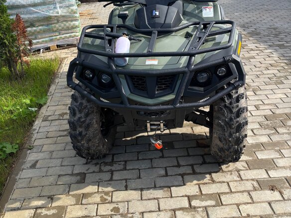 2025 Hisun Tactic 550, зелёный - вид 1