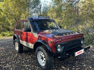 1995 Lada (ВАЗ) 2121 (4x4) I Рестайлинг, красный, 250000 рублей, вид 4