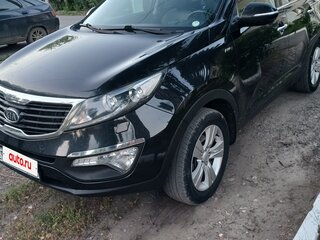 2012 Kia Sportage III, чёрный, 1095000 рублей, вид 1