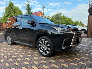2016 Lexus LX 570 III Рестайлинг 2, чёрный, 6600000 рублей, вид 1
