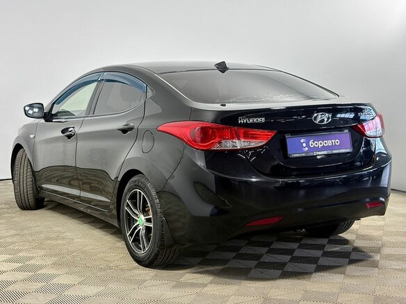 2013 Hyundai Elantra V (MD), чёрный, 850000 рублей - вид 3
