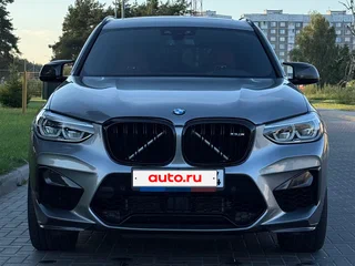 2021 BMW X3 M Competition I (F97), серебристый, 4660000 рублей, вид 2