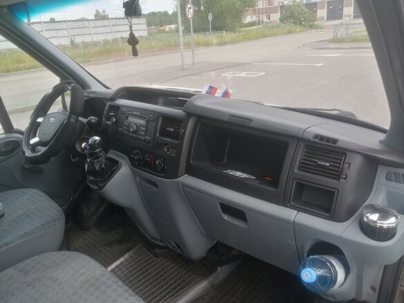 2009 Ford Transit, серебристый, 1100000 рублей - вид 13