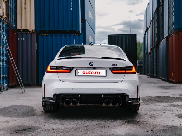 2021 BMW M3 Competition Package VI (G80), белый, 6669836 рублей - вид 9