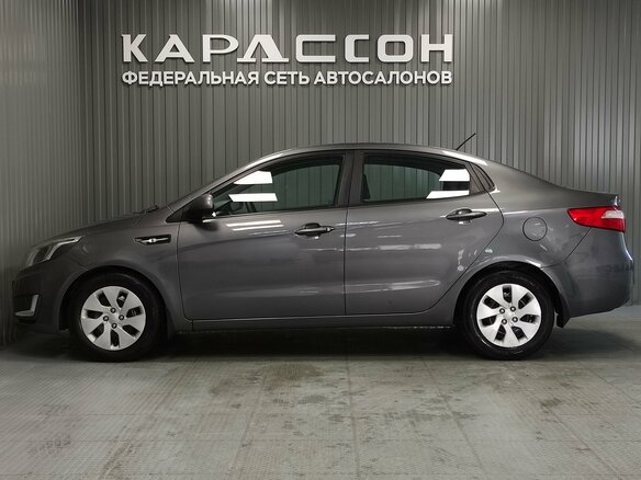 2012 Kia Rio 4-speed III, серый, 897000 рублей - вид 4