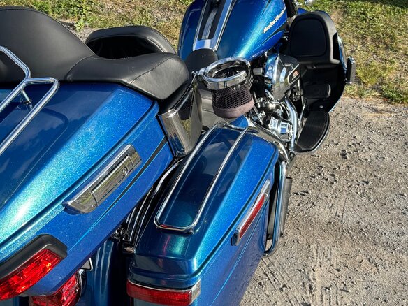 2014 Harley-Davidson Electra Glide, синий, 1205000 рублей - вид 1