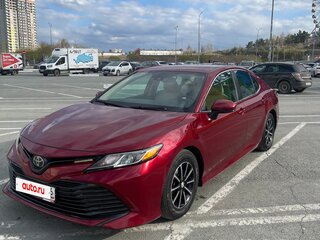 2019 Toyota Camry US Market VIII (XV70), красный, 2325000 рублей, вид 2