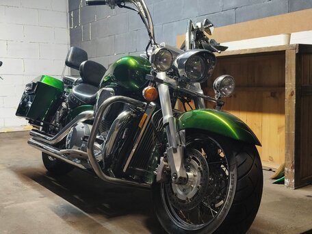2003 Honda VTX 1800, зелёный, 880000 рублей, вид 1