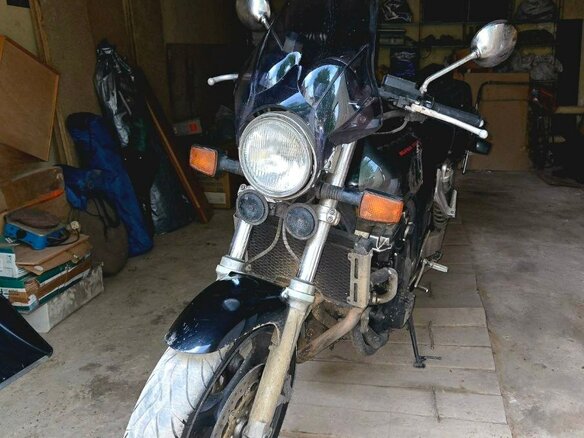 1993 Honda CB 1000, чёрный, 260000 рублей