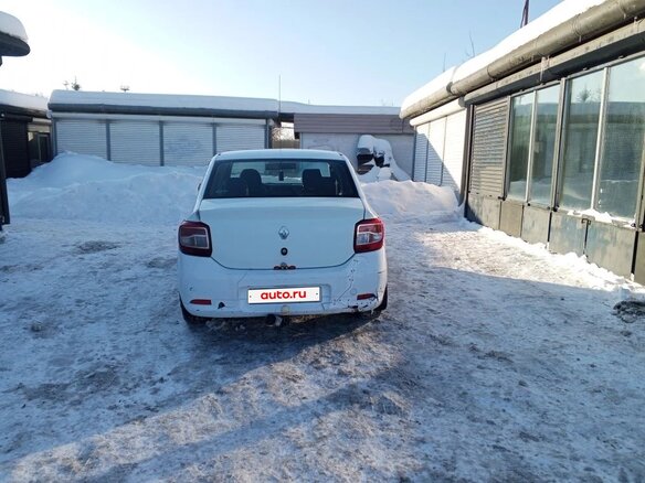2015 Renault Logan II, белый, 290000 рублей - вид 5