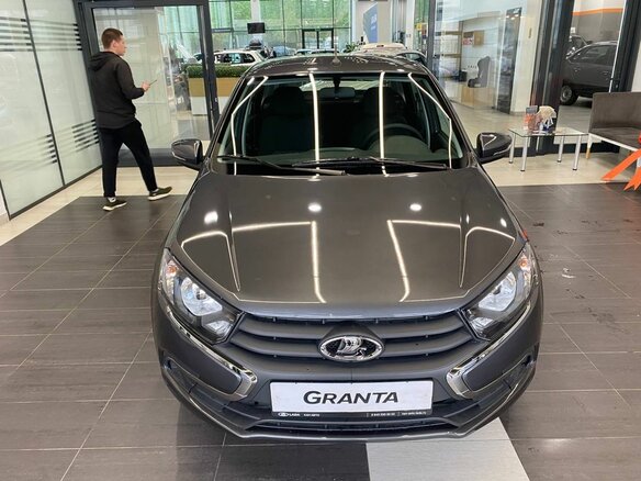 2025 Lada (ВАЗ) Granta I Рестайлинг, серый - вид 1
