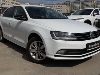 2016 Volkswagen Jetta VI Рестайлинг, белый, 1039000 рублей, вид 1