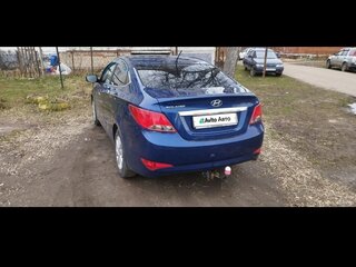 2016 Hyundai Solaris I Рестайлинг, синий, 900000 рублей, вид 5