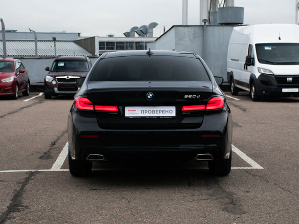 2021 BMW 5 серии 520d VII (G30/G31/G38) Рестайлинг, чёрный, 4277000 рублей - вид 5