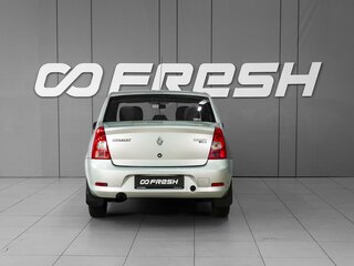 2014 Renault Logan I Рестайлинг, серебристый, 489000 рублей, вид 4