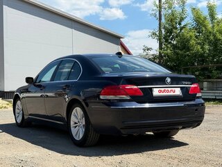 2007 BMW 7 серии 750i IV (E65/E66) Рестайлинг, синий, 850000 рублей, вид 4
