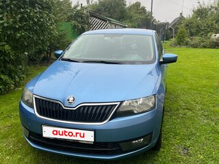 2014 Skoda Rapid I, синий, 850000 рублей, вид 1