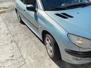 2003 Peugeot 206, голубой, 245000 рублей, вид 2