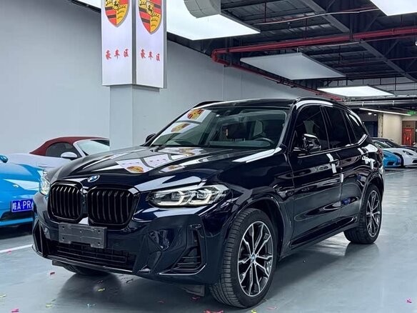 2023 BMW X3 30i xDrive III (G01) Рестайлинг, чёрный, 4120000 рублей - вид 2