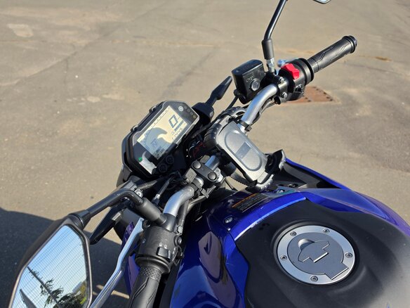 2020 Yamaha MT-03, синий, 540000 рублей - вид 10