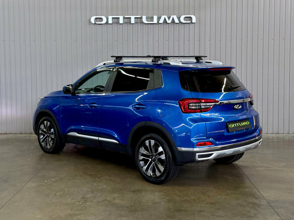 2021 Chery Tiggo 4 I Рестайлинг, синий - вид 6