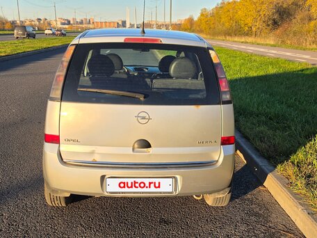 2008 Opel Meriva A Рестайлинг, серебристый, 390000 рублей, вид 4