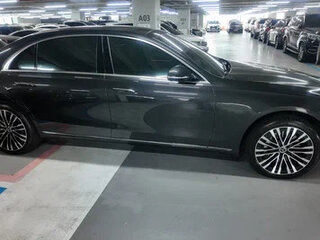 2022 Mercedes-Benz S-Класс 450 Long 4MATIC VII (W223), чёрный, 8999996 рублей, вид 3